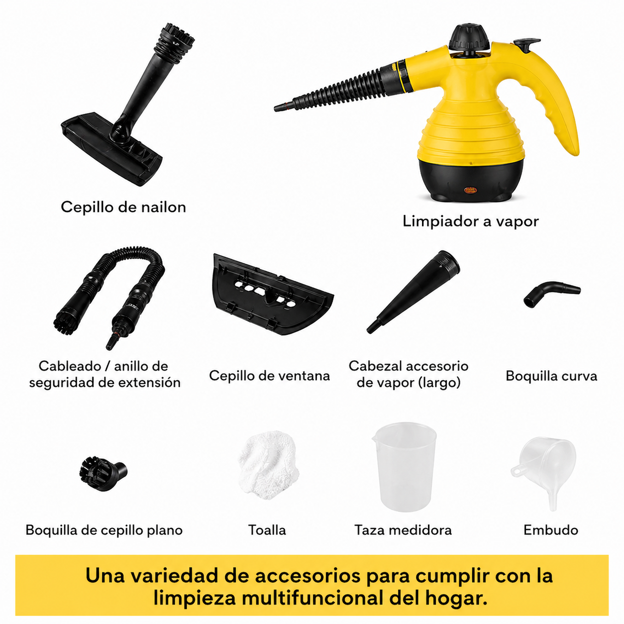 Kit Limpiador A Vapor Presurizado